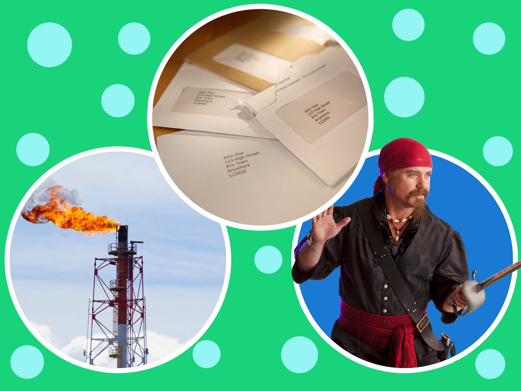 <p>Pet hates: envelope windows, pension investments and a laminated flier for ‘Pirates of Penzance’</p>